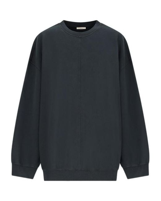 Haikure Blue Wild Crew-Neck Sweatshirt