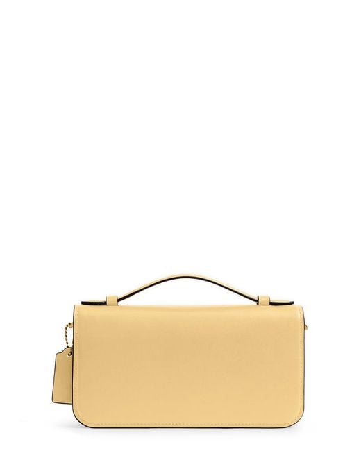 COACH Metallic Elora Leather Cross-Body Bag