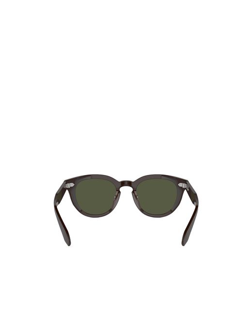 Oliver Peoples Green N.05 Round-Frame Sunglasses for men