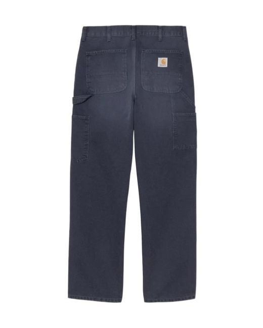Carhartt Blue Single Knee Pants for men