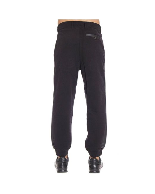Armani Jeans Blue Logo Casual Pants for men