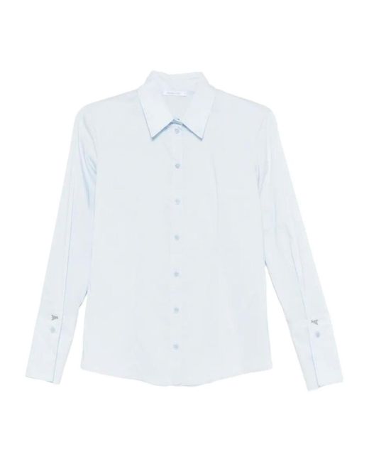 Patrizia Pepe White Button-Fastening Shirt