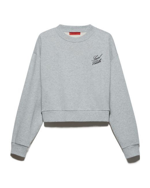 MAX&Co. Gray Long Sleeve Sweatshirt