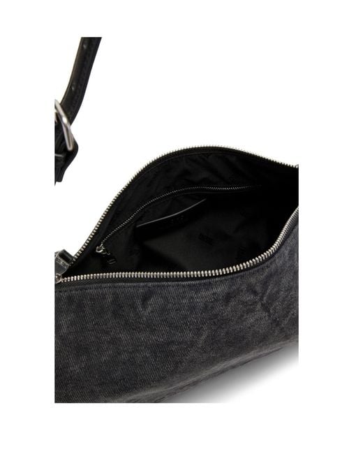 DIESEL Black Load D X Shoulder Bag for men