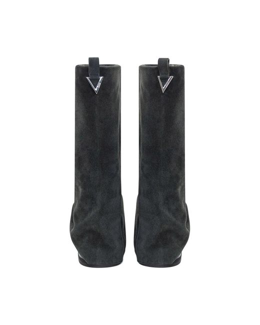 The Attico Black The Combat Boots