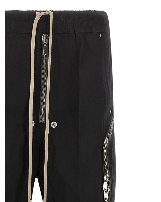 Rick Owens Black Heizer Belas Pants for men