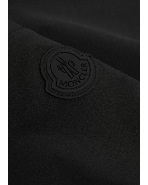 Moncler Black Tapered-Leg Shell Sweatpants for men