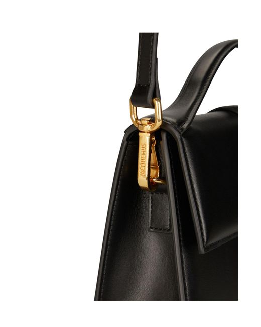 Jacquemus Black Large Flip Shoulder Bag