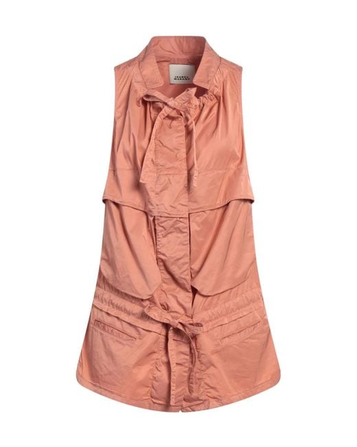 Isabel Marant Pink Solid Color Sleeveless Shirt
