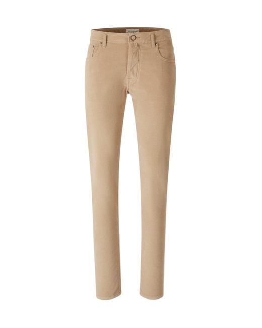 Jacob Cohen Natural Belt Loop Casual Pants for men