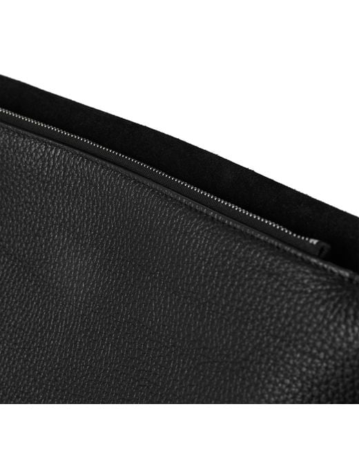 Givenchy Black Grainedleather Crossbody Bag for men