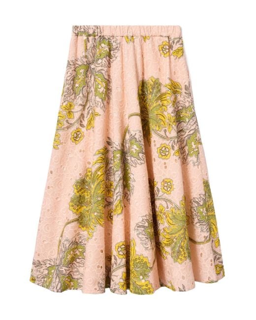 LaDoubleJ Natural Drawstring Skirt