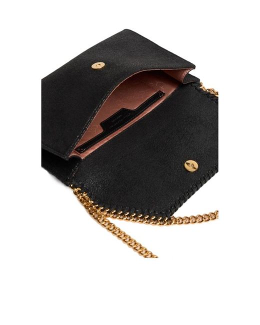 Stella McCartney Black Shoulder Bag With Chain Handle