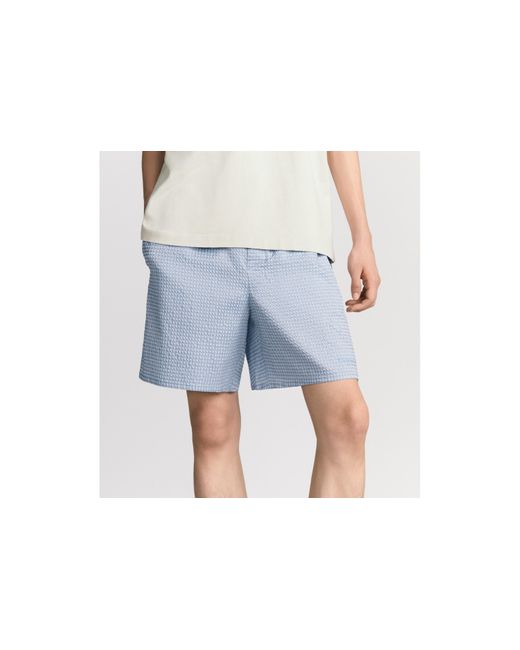 Dior Blue Shorts With Christian Couture Embroidery for men