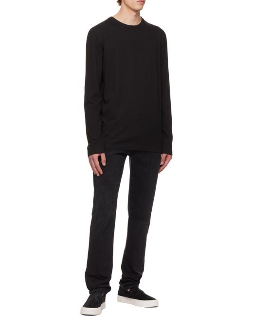 The Row Black Leon T-Shirt for men