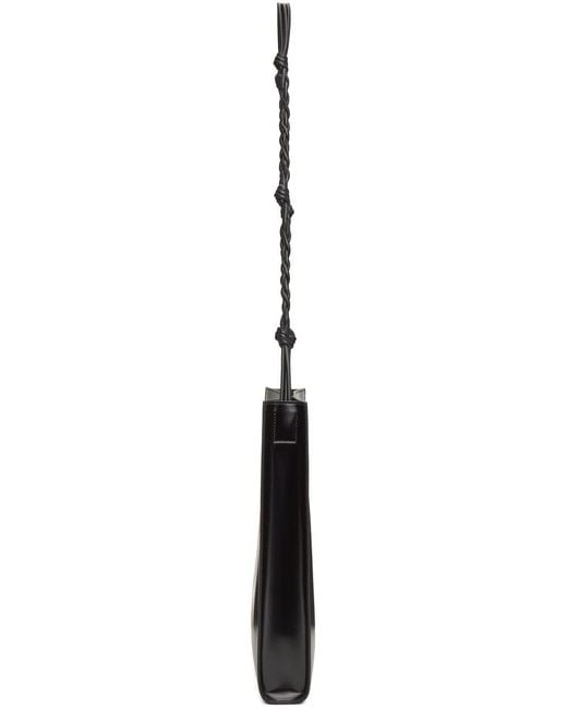Jil Sander Black Medium Tangle Shoulder Bag