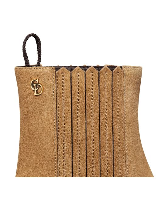 Dior Brown Wild Heeled Ankle Boot