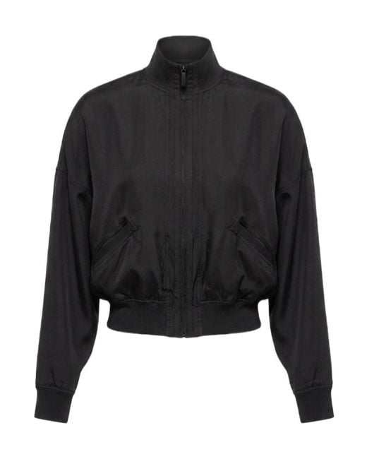 Gucci Black Poplin Zip Jacket