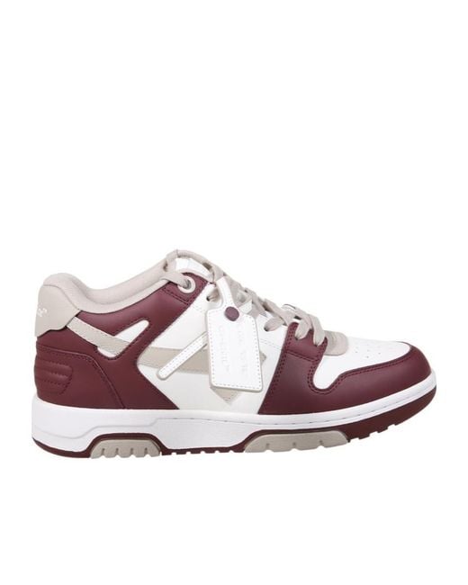 Off-White c/o Virgil Abloh Pink Out Of Office Sneaker for men