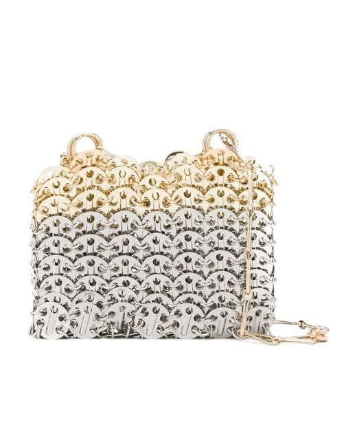 Rabanne Natural 1969 Skyline Nano Shoulder Bag