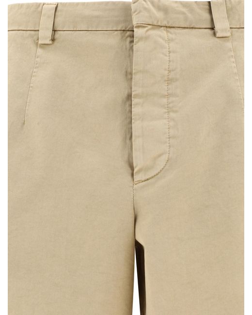 Prada Natural Belt Ring Shorts for men