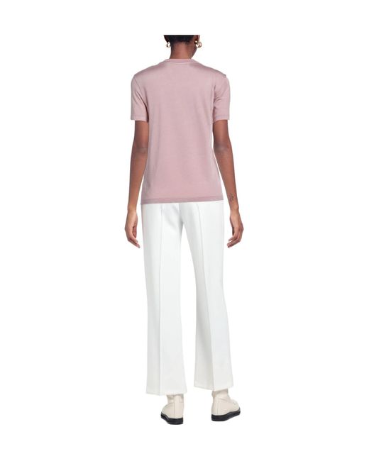 DIESEL Pink Simple Short-Sleeved T-Shirt