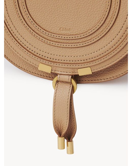 Chloé Natural Chloé Marcie Small Saddle Bag