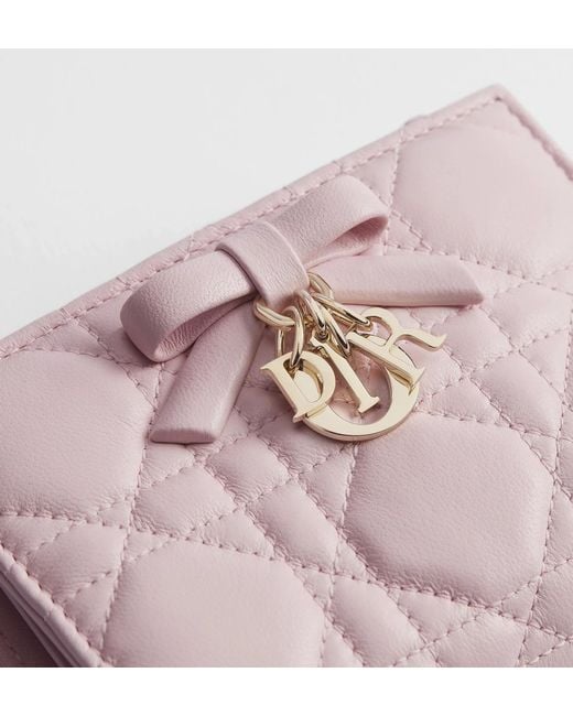 Dior Pink Lady Dahlia Wallet