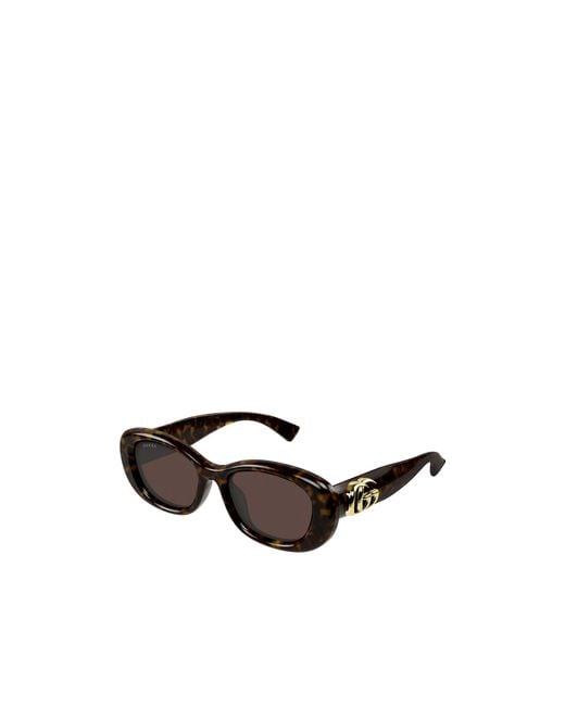 Gucci Multicolor Eyewear Oval-Frame Sunglasses