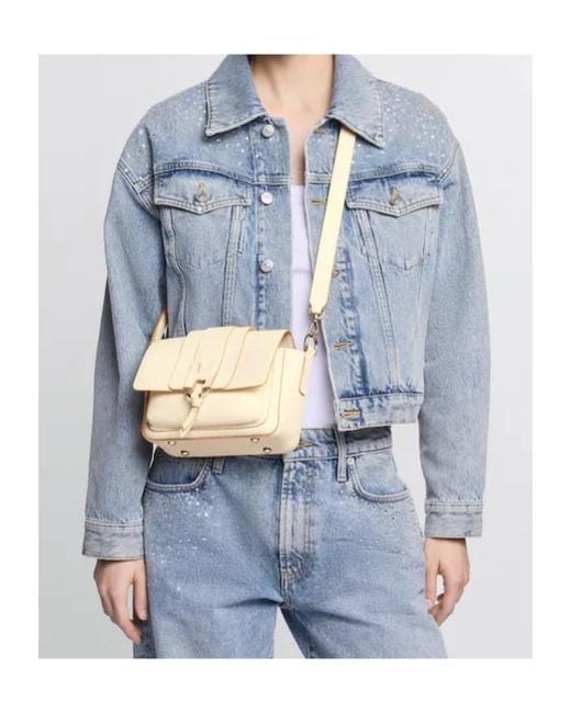 Hogan Natural Flap Shoulder Bag