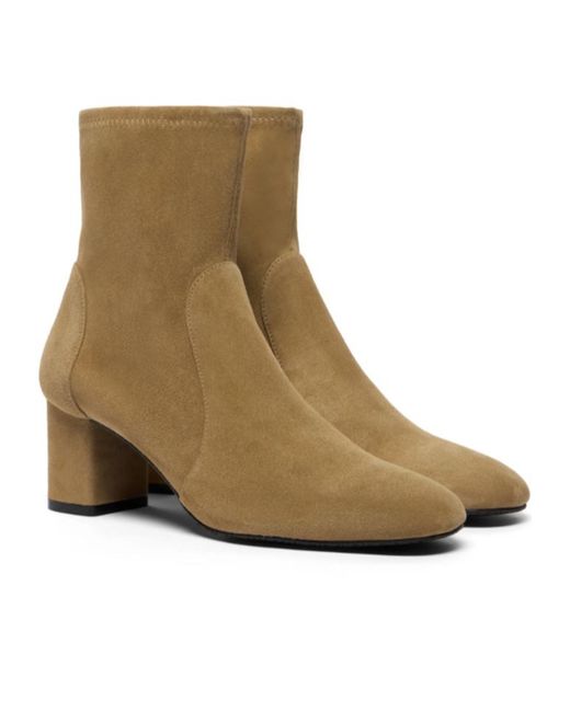 Stuart Weitzman Brown Lucie Bootie