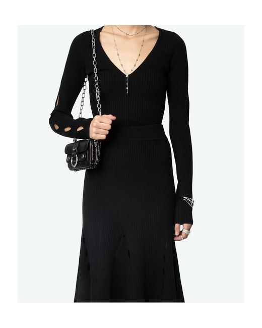 Zadig & Voltaire Black Ginza Skirt
