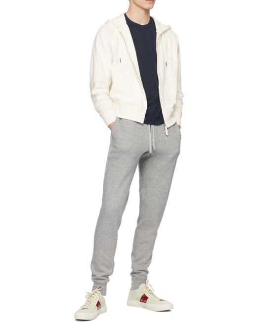 Tom Ford Gray Drawstring-Fastening Track Pants for men