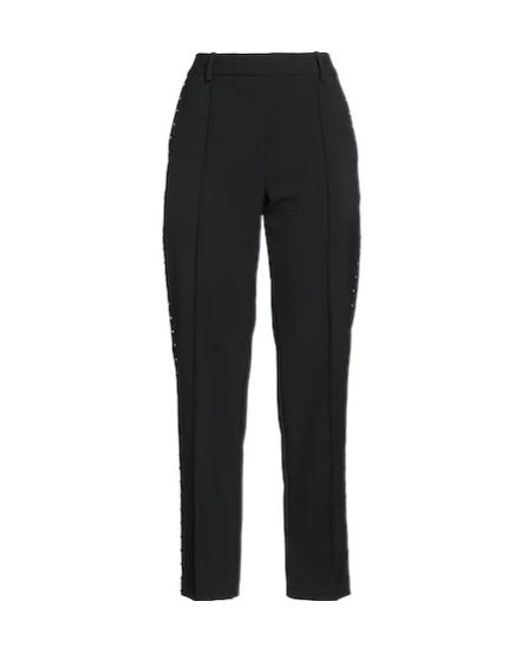 Rag & Bone Black Straight-Leg Trousers