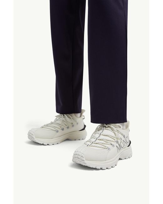 Moncler White Trailgrip Lite 2 Sneakers for men