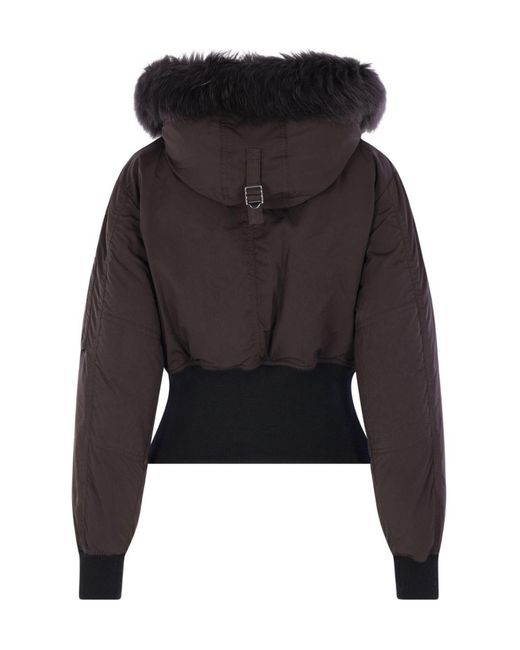 Tatras Black Long-Sleeved Down Jacket