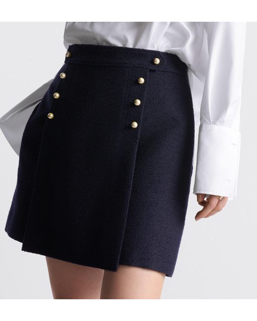 Dior Blue Sailor Miniskirt