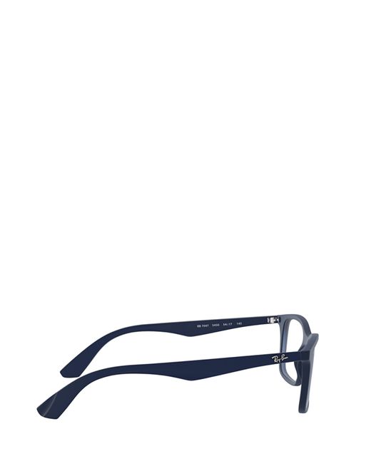 Ray-Ban White Rectangular Frame Glasses for men