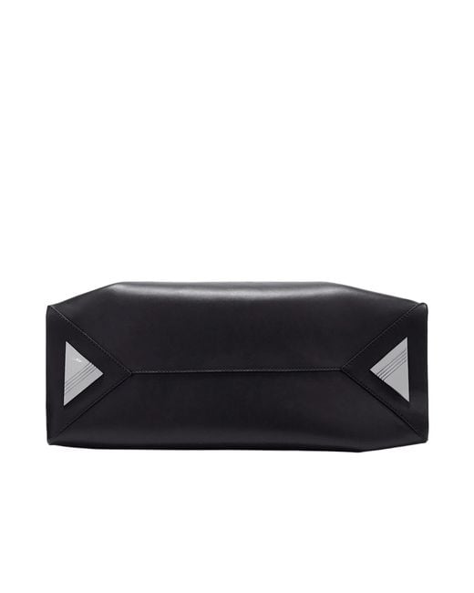 The Attico Black The La Passeggiata Medium Tote Bag