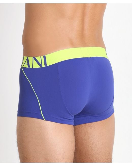 Emporio Armani Blue Logo Detail Panties for men