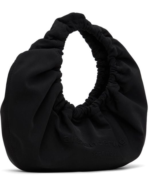 Alexander Wang Black Crescent Top Handle Bag