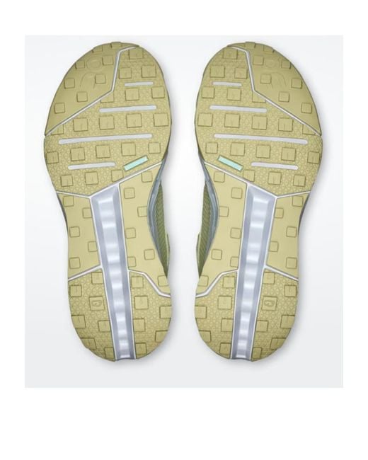 On Shoes Green Round-Toe Sneakers