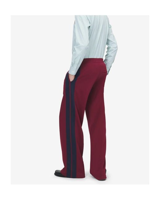 McQueen Purple Mcqueen Logo Joggers for men