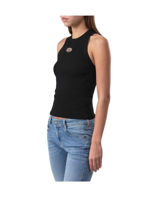 DIESEL Black Sleeveless Vest