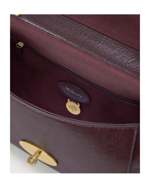 Mulberry Purple Lily Chain Shoulder Bag