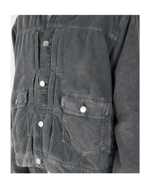 sunflower Gray Collared Casual Jacket for men