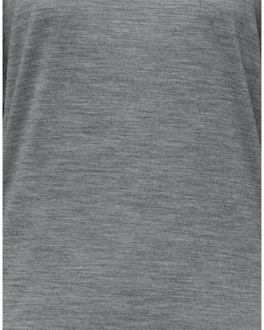 Isabel Marant Gray Long Sleeve Turtleneck Top