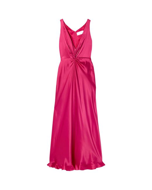 Saloni Pink Sleeveless Dress