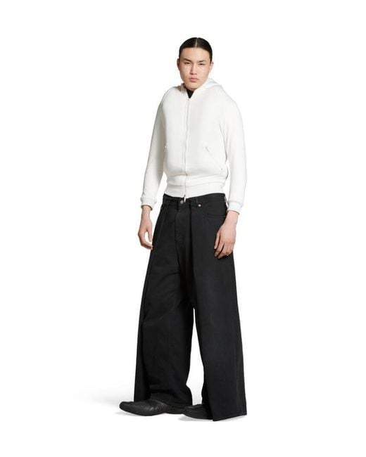 Balenciaga Black Double Side Pants for men