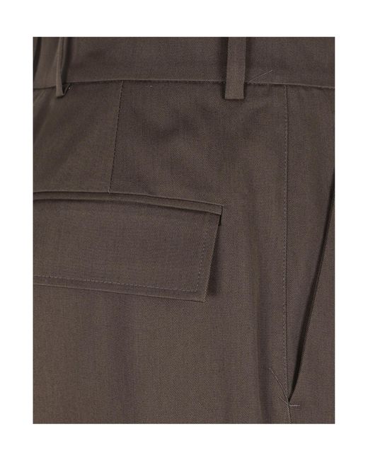 P.A.R.O.S.H. Gray Belt Loop Casual Pants